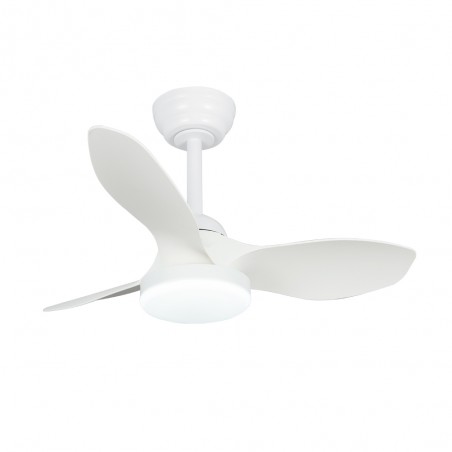 Ventilador LED Cavil Mini S Blanco CCT Dim (20W)