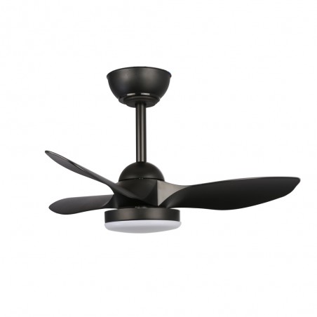 Ventilador LED Cavil Mini S Negro CCT Dim (20W)