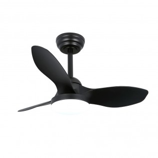 Ventilador LED Cavil Mini S Negro CCT Dim (20W)