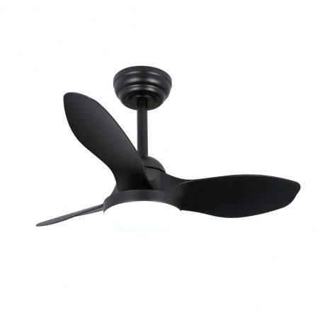 Ventilador LED Cavil Mini S Negro CCT Dim (20W)