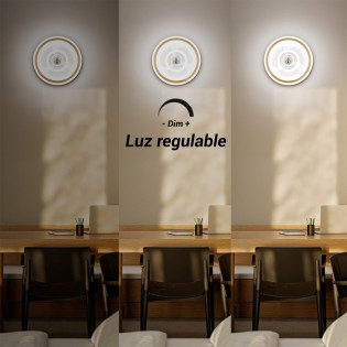 Ventilador de techo LED Alan Move CCT Dim (38W)