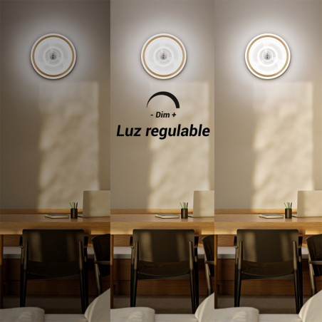 Ventilador de techo LED Alan Move CCT Dim (38W)