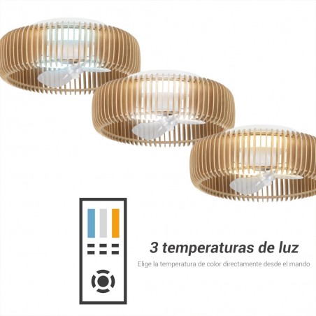 Ventilador de techo LED Daya CCT Dim (28W)