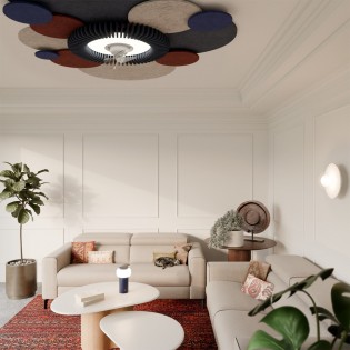 Ventilador de techo LED...