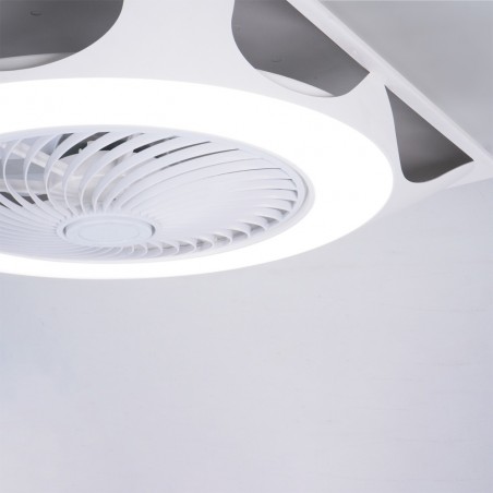 Ventilador LED techo modular UFO Armstrong CCT Dim (44W)