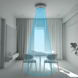 Ventilador LED techo modular UFO Armstrong CCT Dim (44W)