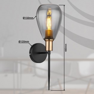 Aplique de pared Fanni