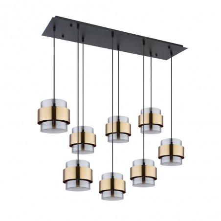 Lámpara colgante lineal Milley (8 Luces)