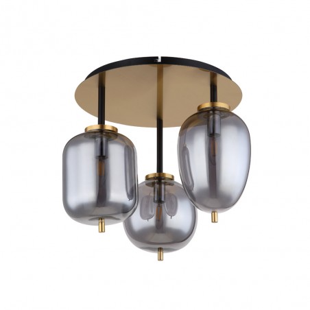 Plafón de techo Blacky (3 Luces)