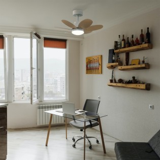 Ventilador de techo LED Rainbow S CCT Dim (18W)