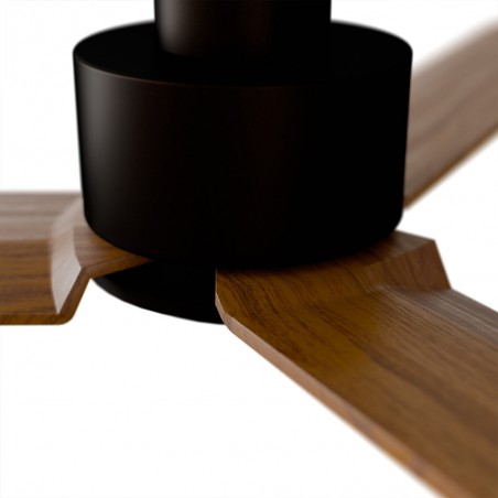 Ventilador de techo LED Anne Marrón CCT Dim (20W)