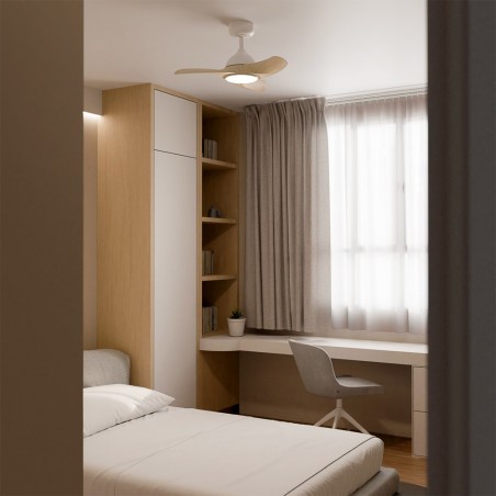 Ventilador de techo LED Diehl S CCT Dim (21W)