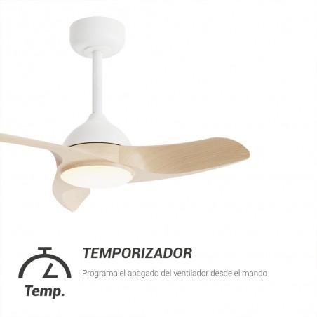 Ventilador de techo LED Diehl S CCT Dim (21W)
