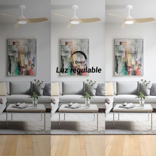 Ventilador de techo LED Diehl M CCT Dim (21W)