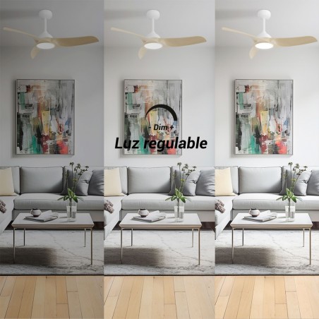 Ventilador de techo LED Diehl M CCT Dim (21W)