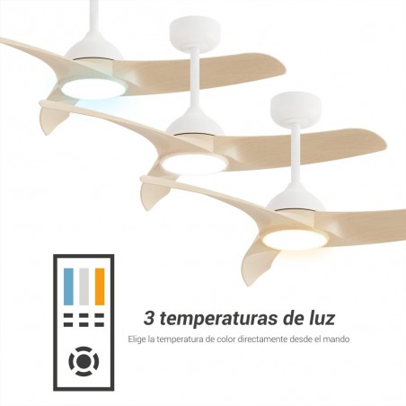 Ventilador de techo LED Diehl M CCT Dim (21W)