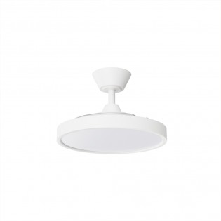 Ventilador LED aspas retráctiles Bombay Estilo S CCT Dim (24W)