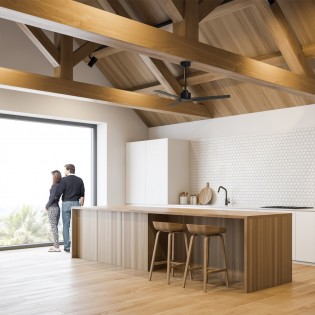 Ventilador de techo Anne Negro