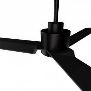 Ventilador de techo LED Anne Negro CCT Dim (20W)