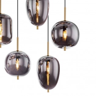 Lámpara colgante Blacky (8...