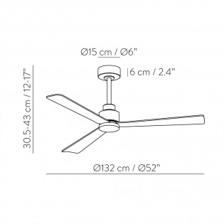 Ventilador de techo Gregal