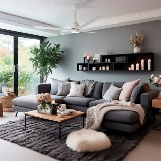 Ventilador de techo LED Gregal CCT (18W)