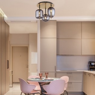 Plafón de techo Blacky (3...