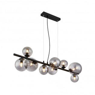 Lámpara colgante Riha Fumé (9 Luces)