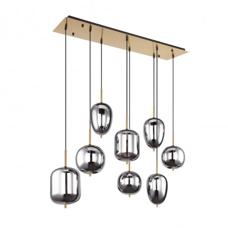 Lámpara colgante Blacky (8 Luces)