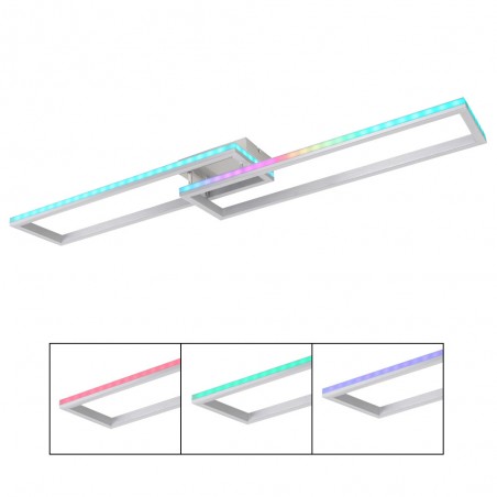 Plafón de techo LED Salmos RGB CCT (40W)
