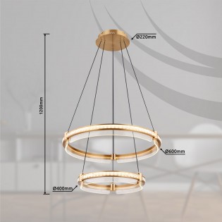Lámpara colgante LED Blondie CCT (78W)