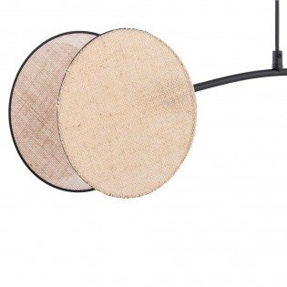 Lámpara de techo Letiva Natural (2 luces)