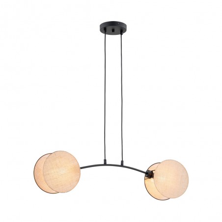 Lámpara de techo Letiva Natural (2 luces)