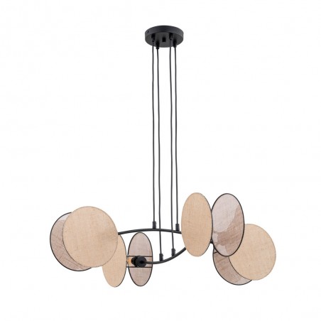 Lámpara de techo Letiva Natural (4 luces)