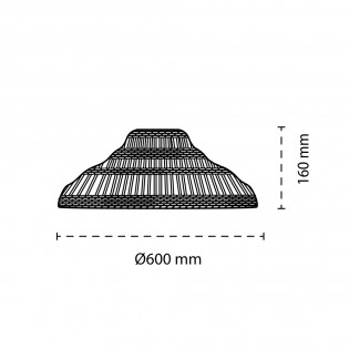 Pantalla de algas Obi Mediana