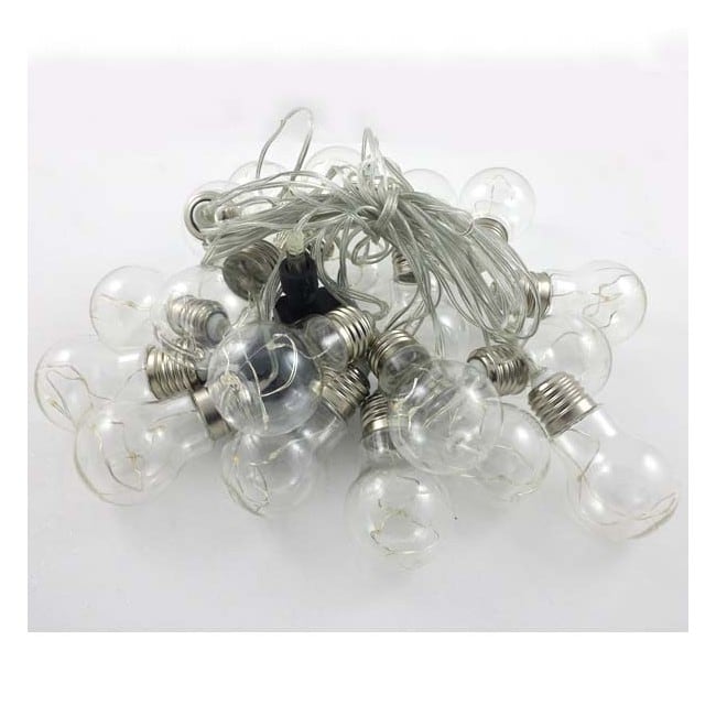Guirnalda Led 20 bombillas transparentes (0.8W) Guirnalda Led 20 bombillas transparentes (0.8W)