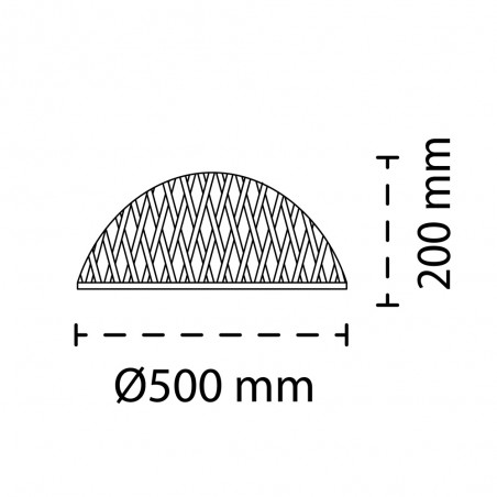 Pantalla de bambú Maro Grande