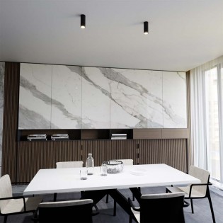 Foco de superficie Oscar Negro