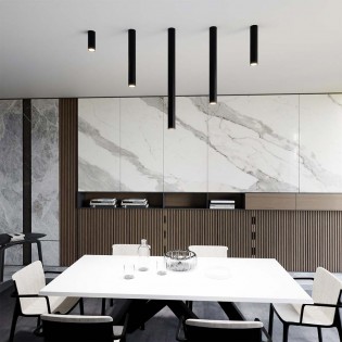 Foco de superficie Oscar Negro