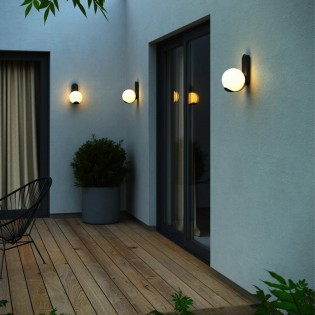 Aplique de pared exterior...