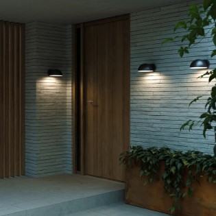 Aplique de pared exterior...