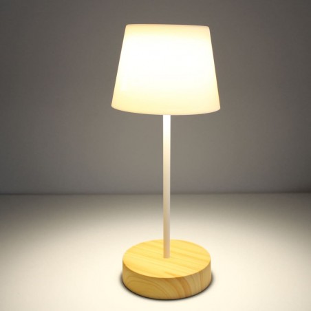 Lámpara de mesa LED Sora Madera Dim (3W)