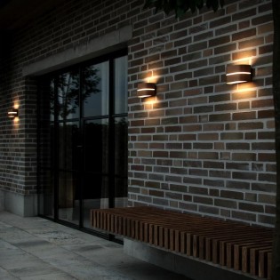 Aplique de pared de exterior Sibelis