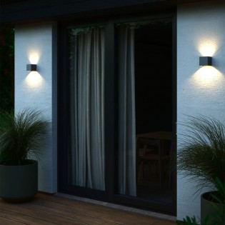 Aplique de exterior LED Milda Kubi (4.9W)
