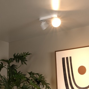 Regleta de focos Trigono (2 luces)