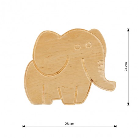 Aplique de pared infantil Elefante