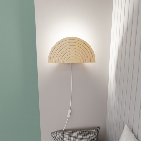 Aplique de pared infantil Arcoiris