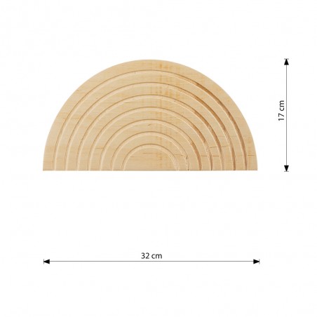 Aplique de pared infantil Arcoiris