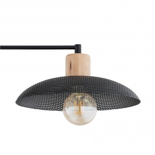 Lámpara de techo Briana Negro (2 luces)