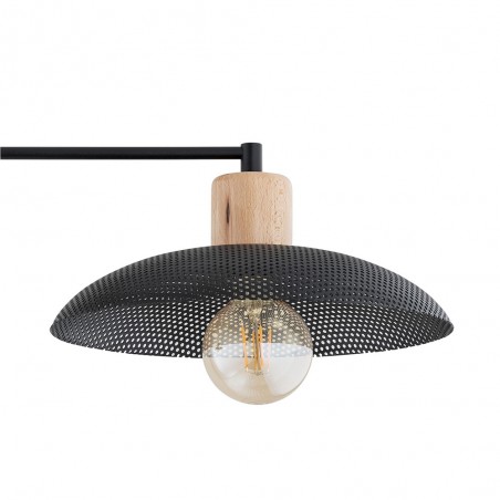 Lámpara de techo Briana Negro (2 luces)